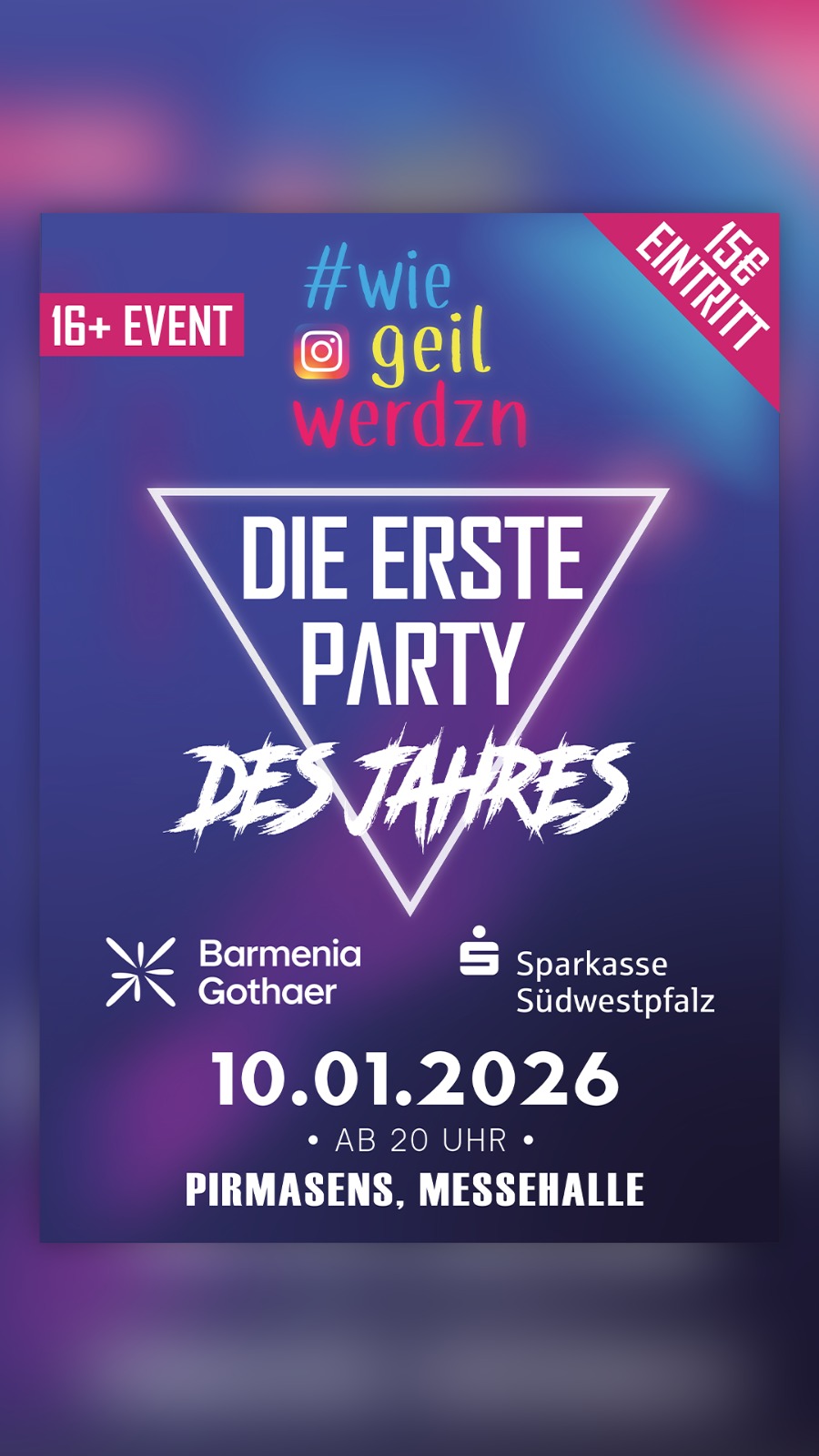 Die erste Party des Jahres